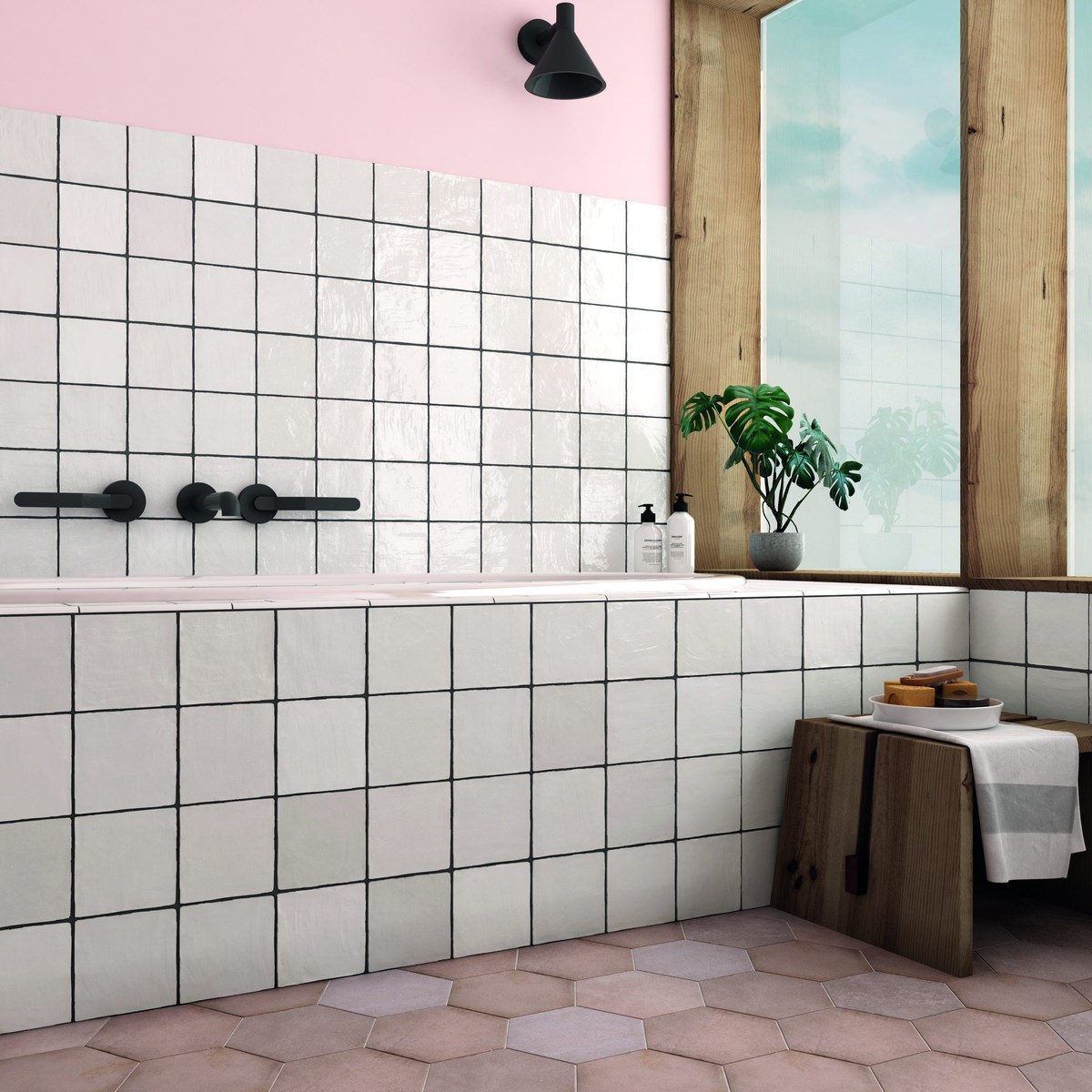 LA RIVIERA 132×132 Blanc_bath